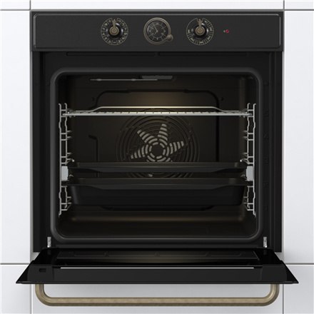 Gorenje | BOS67371CLB | Piekarnik | 77 L | Wielofunkcyjny | EcoClean | Sterowanie mechaniczne | Funkcja pary | Wysokość 59,5 cm Gorenje | BOS67371CLB | Piekarnik | 77 L | Wielofunkcyjny | EcoClean | Sterowanie mechaniczne | Funkcja pary | Wysokość 59,5 cm