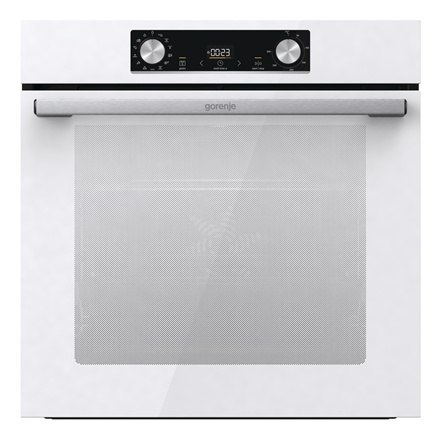 Gorenje | BOS6737E06WG | Piekarnik | 77 L | Wielofunkcyjny | EcoClean | Sterowanie mechaniczne | Funkcja pary | Wysokość 59,5 cm Gorenje | BOS6737E06WG | Piekarnik | 77 L | Wielofunkcyjny | EcoClean | Sterowanie mechaniczne | Funkcja pary | Wysokość 59,5 cm