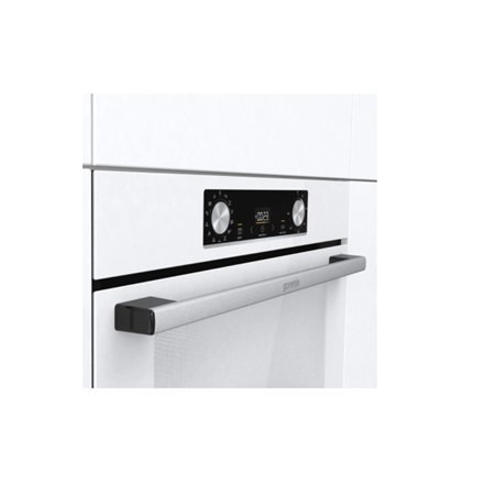 Gorenje | BOS6737E06WG | Piekarnik | 77 L | Wielofunkcyjny | EcoClean | Sterowanie mechaniczne | Funkcja pary | Wysokość 59,5 cm Gorenje | BOS6737E06WG | Piekarnik | 77 L | Wielofunkcyjny | EcoClean | Sterowanie mechaniczne | Funkcja pary | Wysokość 59,5 cm