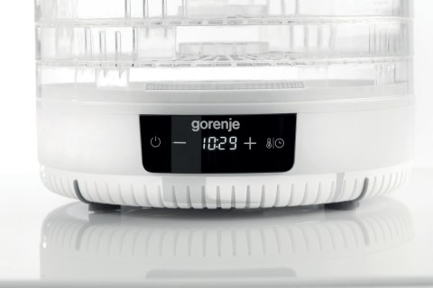 Gorenje | Food Dryer | FDK500GCW | Power 380 W | Number of trays 5 | Integrated timer | White Gorenje | Food Dryer | FDK500GCW | Power 380 W | Number of trays 5 | Integrated timer | White