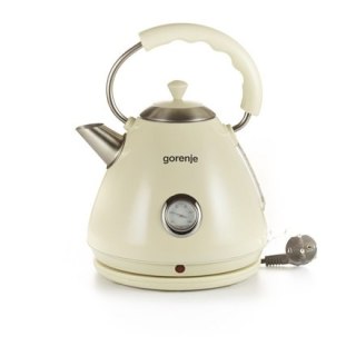 Gorenje | K17CLI | Standard | 2200 W | 1,7 L | Plastik/metal | Podstawa obrotowa 360° | Kremowy