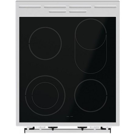 Gorenje | Kuchenka | GECS5C70WA | Typ płyty Vitroceramic | Typ piekarnika Electric | Biały | Szerokość 50 cm | Grillowanie | LED Gorenje | Kuchenka | GECS5C70WA | Typ płyty Vitroceramic | Typ piekarnika Electric | Biały | Szerokość 50 cm | Grillowanie | LED