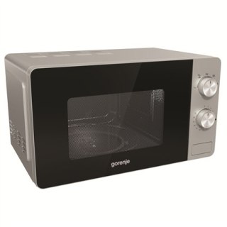 Gorenje | Kuchenka mikrofalowa | MO17E1S | Wolnostojąca | 17 L | 700 W | Srebrna