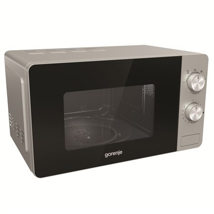 Gorenje | Kuchenka mikrofalowa | MO17E1S | Wolnostojąca | 17 L | 700 W | Srebrna Gorenje | Kuchenka mikrofalowa | MO17E1S | Wolnostojąca | 17 L | 700 W | Srebrna