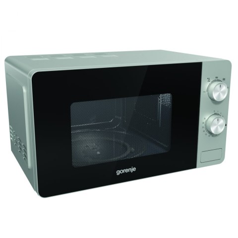Gorenje | Kuchenka mikrofalowa | MO17E1S | Wolnostojąca | 17 L | 700 W | Srebrna Gorenje | Kuchenka mikrofalowa | MO17E1S | Wolnostojąca | 17 L | 700 W | Srebrna