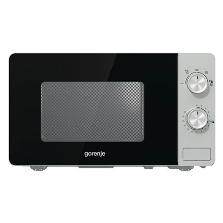 Gorenje | MO20E1S | Kuchenka mikrofalowa | Wolnostojąca | 20 L | 800 W | Srebrna Gorenje | MO20E1S | Kuchenka mikrofalowa | Wolnostojąca | 20 L | 800 W | Srebrna