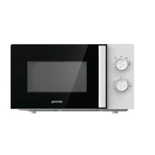 Gorenje | MO20E1WH | Kuchenka mikrofalowa | Wolnostojąca | 20 L | 800 W | Grill | Biały