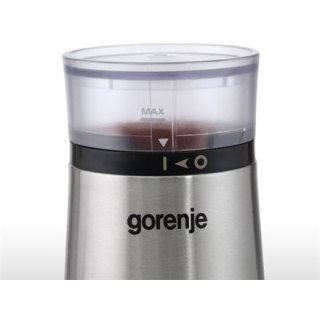 Gorenje | Młynek do kawy | SMK150E | 150 W | Pojemność ziaren kawy 60 g | Wyłącznik bezpieczeństwa pokrywy | Stal nierdzewna