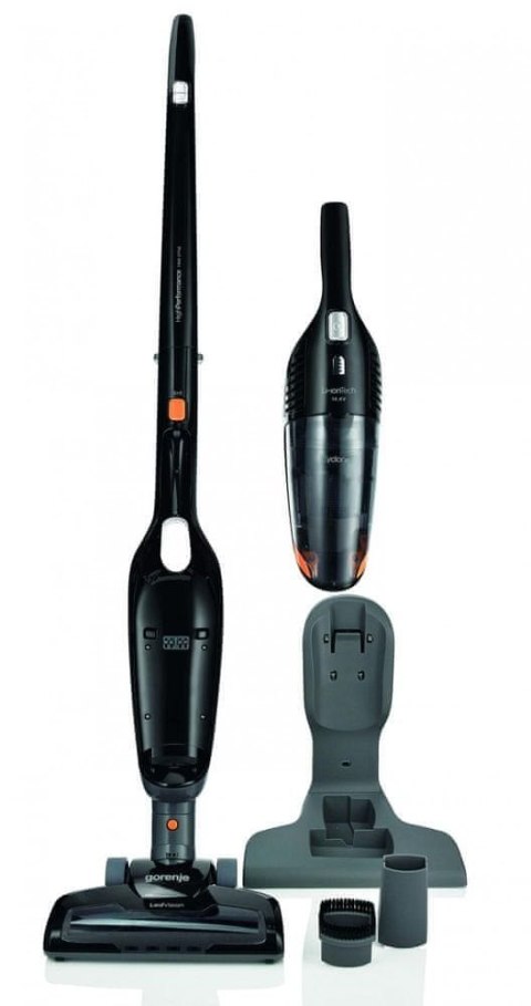 Gorenje | Odkurzacz | SVC144FBK | Handstick 2w1 | Handstick | - W | 14,4 V | Czas pracy (maks.) 38 min | Czarny | Gwarancja 24 m Gorenje | Odkurzacz | SVC144FBK | Handstick 2w1 | Handstick | - W | 14,4 V | Czas pracy (maks.) 38 min | Czarny | Gwarancja 24 m