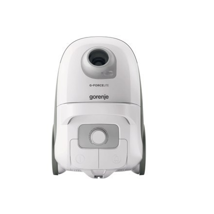 Gorenje | Odkurzacz | VCEA21GLW | Workowy | Moc 700 W | Pojemność na kurz 3 L | Biały Gorenje | Odkurzacz | VCEA21GLW | Workowy | Moc 700 W | Pojemność na kurz 3 L | Biały
