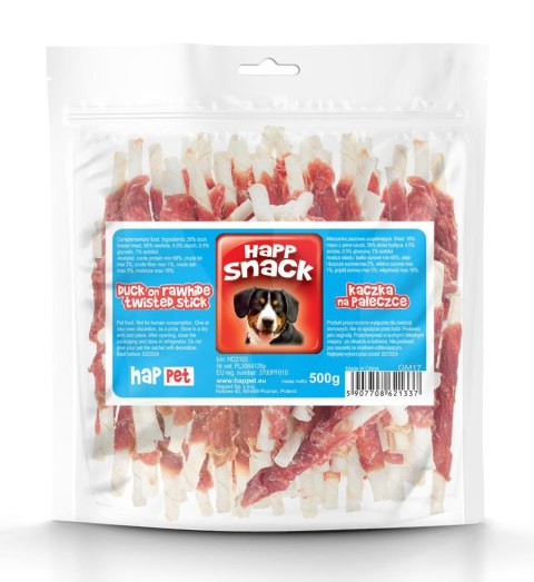 Kaczka na pałeczce Happet GM17 500g Kaczka na pałeczce Happet GM17 500g