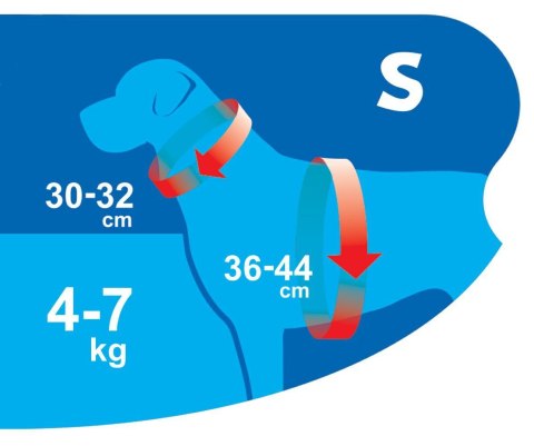 Szelki air comfort S czerwone Szelki air comfort S czerwone