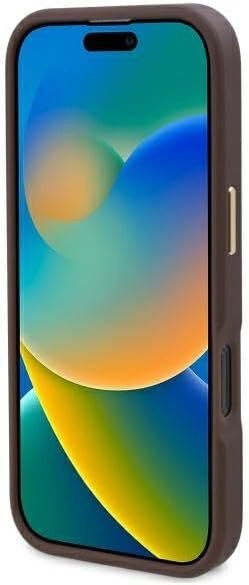 GUESS | GUHMP16LU4GPRW | Case | iPhone 16 Pro | Apple | Thermoplastic/Polyurethane | Brown GUESS | GUHMP16LU4GPRW | Case | iPhone 16 Pro | Apple | Thermoplastic/Polyurethane | Brown