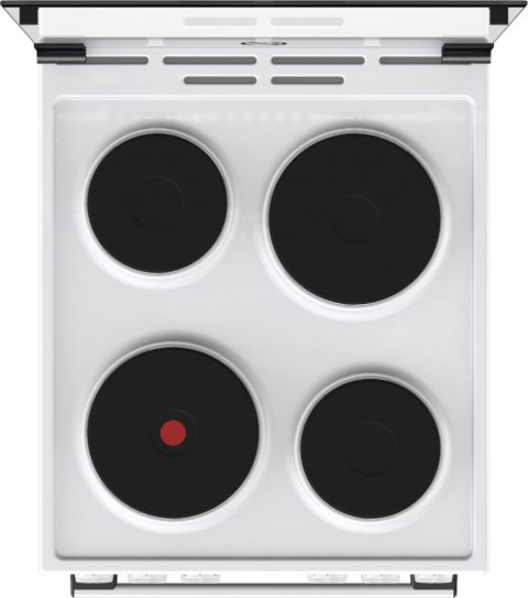 Gorenje Cooker | GE5A21WH | Hob type Electric | Oven type Electric | White | Width 50 cm | Grilling | Depth 59.4 cm | 68 L Gorenje Cooker | GE5A21WH | Hob type Electric | Oven type Electric | White | Width 50 cm | Grilling | Depth 59.4 cm | 68 L
