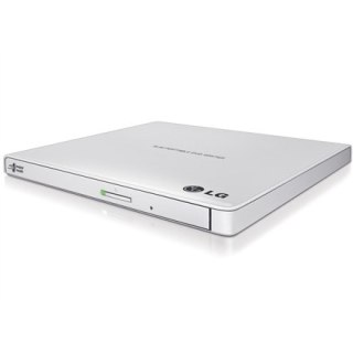 H.L Data Storage | GP57EW40 | Zewnętrzny | Napęd DVD±RW (±R DL) / DVD-RAM | Biały | USB 2.0