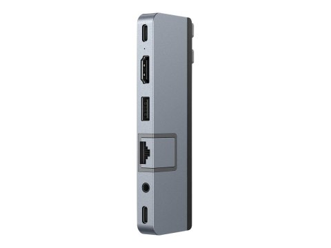 HiperDrive DUO PRO 7-w-2 USB-C Hub dla MacBook Air/Pro 2016-2020 | Porty Ethernet LAN (RJ-45) 1 | Ilość portów HDMI 1 HiperDrive DUO PRO 7-w-2 USB-C Hub dla MacBook Air/Pro 2016-2020 | Porty Ethernet LAN (RJ-45) 1 | Ilość portów HDMI 1