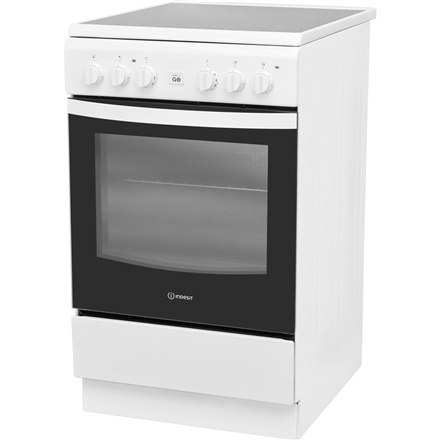 INDESIT | Kuchenka | IS5V8GMW/E | Typ płyty Vitroceramic | Typ piekarnika Electric | Biały | Szerokość 50 cm | Grillowanie | Głę INDESIT | Kuchenka | IS5V8GMW/E | Typ płyty Vitroceramic | Typ piekarnika Electric | Biały | Szerokość 50 cm | Grillowanie | Głę