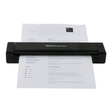 IRIS | Executive 4 | Sheetfed scanner | USB 2.0 | 600 dpi x 600 dpi IRIS | Executive 4 | Sheetfed scanner | USB 2.0 | 600 dpi x 600 dpi