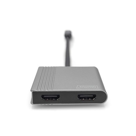Kabel adaptera wideo Digitus | 19-pinowy HDMI typu A | żeński | 24-pinowy USB-C | męski | gwiezdna szarość Kabel adaptera wideo Digitus | 19-pinowy HDMI typu A | żeński | 24-pinowy USB-C | męski | gwiezdna szarość