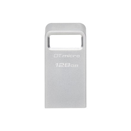 Kingston | USB 3.2 Flash Drive | DataTraveler micro | 128 GB | USB 3.2 | Silver Kingston | USB 3.2 Flash Drive | DataTraveler micro | 128 GB | USB 3.2 | Silver