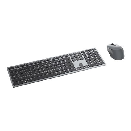 Klawiatura i mysz wielo-urządzeniowa Premier | KM7321W | Bezprzewodowa | Ukraiński | Szary tytan | 2,4 GHz, Bluetooth 5.0 Klawiatura i mysz wielo-urządzeniowa Premier | KM7321W | Bezprzewodowa | Ukraiński | Szary tytan | 2,4 GHz, Bluetooth 5.0