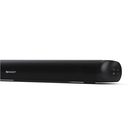 Kompaktowy soundbar Sharp HT-SB107 2.0 do telewizorów do 32", HDMI ARC/CEC, wejście AUX, złącze optyczne, Bluetooth, 65 cm, błys Kompaktowy soundbar Sharp HT-SB107 2.0 do telewizorów do 32", HDMI ARC/CEC, wejście AUX, złącze optyczne, Bluetooth, 65 cm, błys