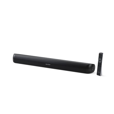 Kompaktowy soundbar Sharp HT-SB107 2.0 do telewizorów do 32", HDMI ARC/CEC, wejście AUX, złącze optyczne, Bluetooth, 65 cm, błys Kompaktowy soundbar Sharp HT-SB107 2.0 do telewizorów do 32", HDMI ARC/CEC, wejście AUX, złącze optyczne, Bluetooth, 65 cm, błys