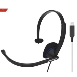 Koss | Słuchawki | CS195 USB | Przewodowe | Nauszne | Mikrofon | Czarne