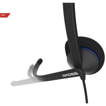 Koss | Słuchawki | CS195 USB | Przewodowe | Nauszne | Mikrofon | Czarne Koss | Słuchawki | CS195 USB | Przewodowe | Nauszne | Mikrofon | Czarne