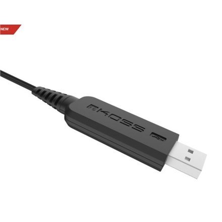 Koss | Słuchawki | CS195 USB | Przewodowe | Nauszne | Mikrofon | Czarne Koss | Słuchawki | CS195 USB | Przewodowe | Nauszne | Mikrofon | Czarne