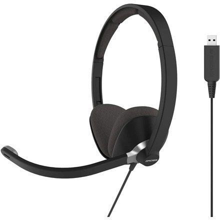 Koss | Słuchawki komunikacyjne USB | CS300 | Przewodowe | Nauszne | Mikrofon | Redukcja szumów | Czarne Koss | Słuchawki komunikacyjne USB | CS300 | Przewodowe | Nauszne | Mikrofon | Redukcja szumów | Czarne