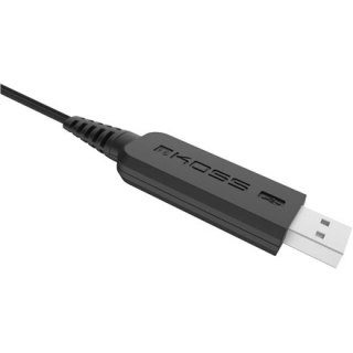 Koss | Słuchawki komunikacyjne USB | CS300 | Przewodowe | Nauszne | Mikrofon | Redukcja szumów | Czarne