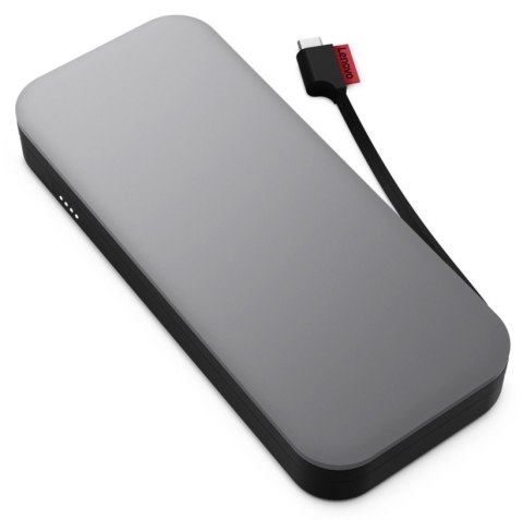 Laptop Lenovo Go USB-C - power bank - Li-pol - 20000 mAh - 74 Wh | 17 cm x 7,2 cm x 2,3 cm | 390 g Laptop Lenovo Go USB-C - power bank - Li-pol - 20000 mAh - 74 Wh | 17 cm x 7,2 cm x 2,3 cm | 390 g