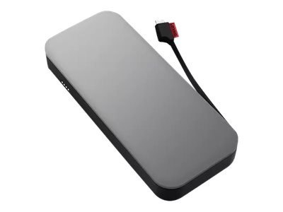 Laptop Lenovo Go USB-C - power bank - Li-pol - 20000 mAh - 74 Wh | 17 cm x 7,2 cm x 2,3 cm | 390 g Laptop Lenovo Go USB-C - power bank - Li-pol - 20000 mAh - 74 Wh | 17 cm x 7,2 cm x 2,3 cm | 390 g
