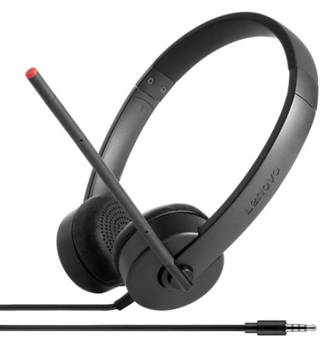 Lenovo | Essential Stereo Analogowy zestaw słuchawkowy | Essential Stereo | Tak | 3,5 mm Lenovo | Essential Stereo Analogowy zestaw słuchawkowy | Essential Stereo | Tak | 3,5 mm