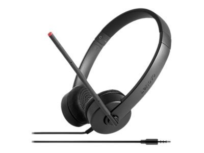 Lenovo | Essential Stereo Analogowy zestaw słuchawkowy | Essential Stereo | Tak | 3,5 mm Lenovo | Essential Stereo Analogowy zestaw słuchawkowy | Essential Stereo | Tak | 3,5 mm