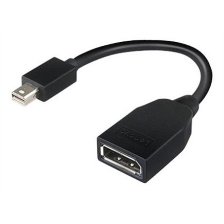 Lenovo 20 pin DisplayPort | żeński | Mini DisplayPort | męski | 0,176 m Lenovo 20 pin DisplayPort | żeński | Mini DisplayPort | męski | 0,176 m