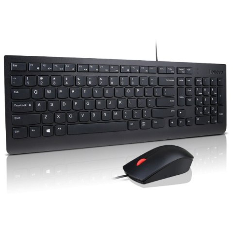 Lenovo Essential Wired Keyboard and Mouse Combo AI Nordic | Lenovo Lenovo Essential Wired Keyboard and Mouse Combo AI Nordic | Lenovo