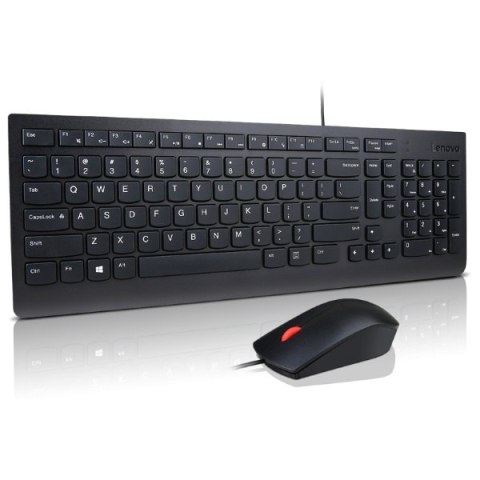 Lenovo Essential Wired Keyboard and Mouse Combo AI U.S. English with Euro symbol (103P) | Lenovo Lenovo Essential Wired Keyboard and Mouse Combo AI U.S. English with Euro symbol (103P) | Lenovo