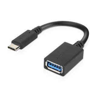 Lenovo | Męski | 24-pinowy USB-C | Żeński | 9-pinowy USB typu A | Czarny