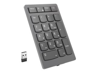 Lenovo | Professional | Go Wireless Numeric Keypad | Numeric Keypad | Wireless | N/A | Storm Grey