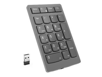 Lenovo | Professional | Go Wireless Numeric Keypad | Numeric Keypad | Wireless | N/A | Storm Grey Lenovo | Professional | Go Wireless Numeric Keypad | Numeric Keypad | Wireless | N/A | Storm Grey