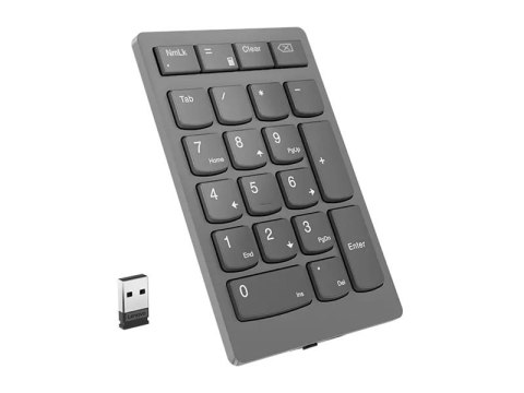 Lenovo | Professional | Go Wireless Numeric Keypad | Numeric Keypad | Wireless | N/A | Storm Grey Lenovo | Professional | Go Wireless Numeric Keypad | Numeric Keypad | Wireless | N/A | Storm Grey