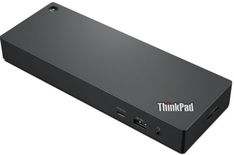 Lenovo | ThinkPad Thunderbolt 4 Workstation Dock | Stacja dokująca | Porty Ethernet LAN (RJ-45) 1 | Porty DisplayPort 2 | Porty Lenovo | ThinkPad Thunderbolt 4 Workstation Dock | Stacja dokująca | Porty Ethernet LAN (RJ-45) 1 | Porty DisplayPort 2 | Porty