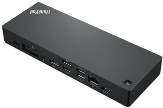 Lenovo | ThinkPad Thunderbolt 4 Workstation Dock | Stacja dokująca | Porty Ethernet LAN (RJ-45) 1 | Porty DisplayPort 2 | Porty