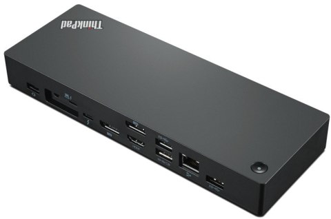 Lenovo | ThinkPad Thunderbolt 4 Workstation Dock | Stacja dokująca | Porty Ethernet LAN (RJ-45) 1 | Porty DisplayPort 2 | Porty Lenovo | ThinkPad Thunderbolt 4 Workstation Dock | Stacja dokująca | Porty Ethernet LAN (RJ-45) 1 | Porty DisplayPort 2 | Porty