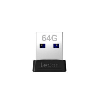 Lexar | Pendrive | JumpDrive S47 | 64 GB | USB 3.1 | Czarny
