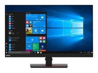 Lenovo ThinkVision | T27q-20 | 27 cali | IPS | QHD 2560 x 1440 | 350 cd/m² | HDMI, DisplayPort | wysokość, pivot (obrót), swivel