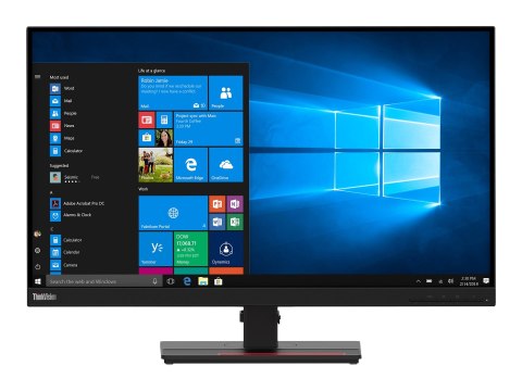 Lenovo ThinkVision | T27q-20 | 27 cali | IPS | QHD 2560 x 1440 | 350 cd/m² | HDMI, DisplayPort | wysokość, pivot (obrót), swivel Lenovo ThinkVision | T27q-20 | 27 cali | IPS | QHD 2560 x 1440 | 350 cd/m² | HDMI, DisplayPort | wysokość, pivot (obrót), swivel