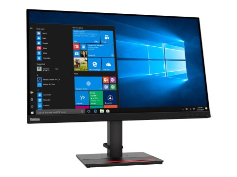 Lenovo ThinkVision | T27q-20 | 27 cali | IPS | QHD 2560 x 1440 | 350 cd/m² | HDMI, DisplayPort | wysokość, pivot (obrót), swivel Lenovo ThinkVision | T27q-20 | 27 cali | IPS | QHD 2560 x 1440 | 350 cd/m² | HDMI, DisplayPort | wysokość, pivot (obrót), swivel